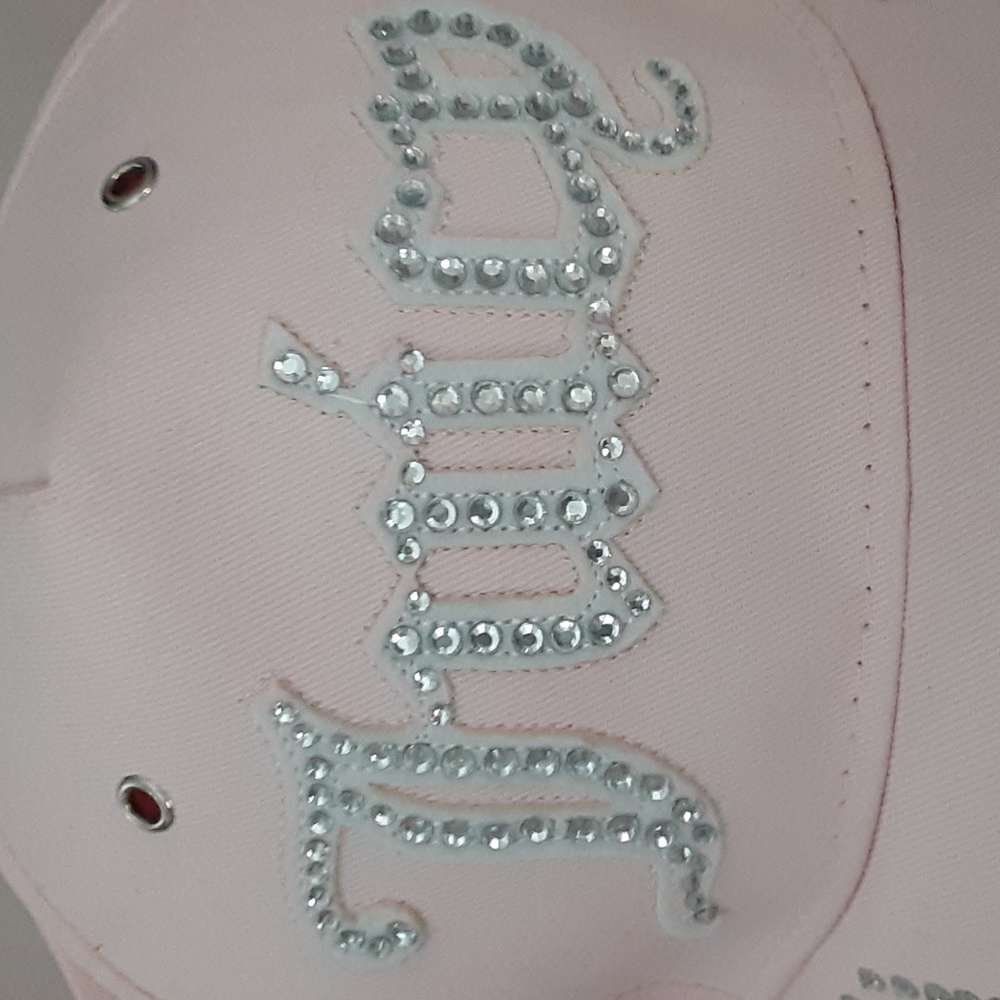Juicy Couture Pink Rhinestone Hat - Picture 2 of 7